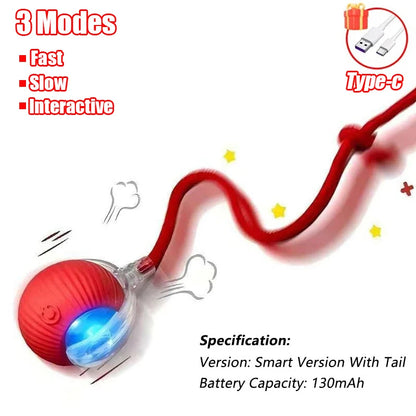Interactive Cat Toy Ball Super Drive Cat Rolling Ball