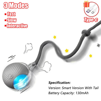 Interactive Cat Toy Ball Super Drive Cat Rolling Ball